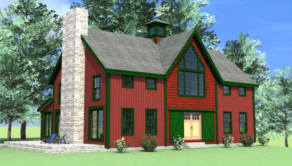 Haley Barn Style Home (Y00027) - 2,848 sq. ft.
