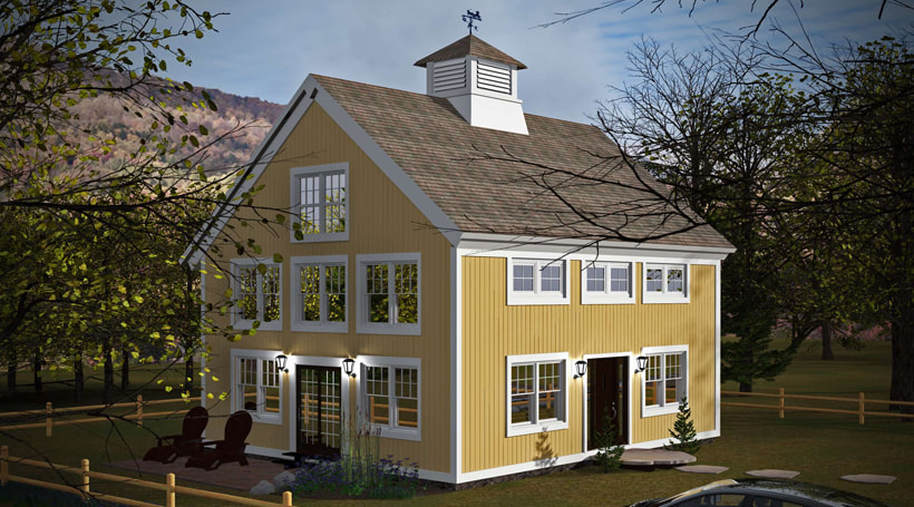 Valley Farm Cottage rendering